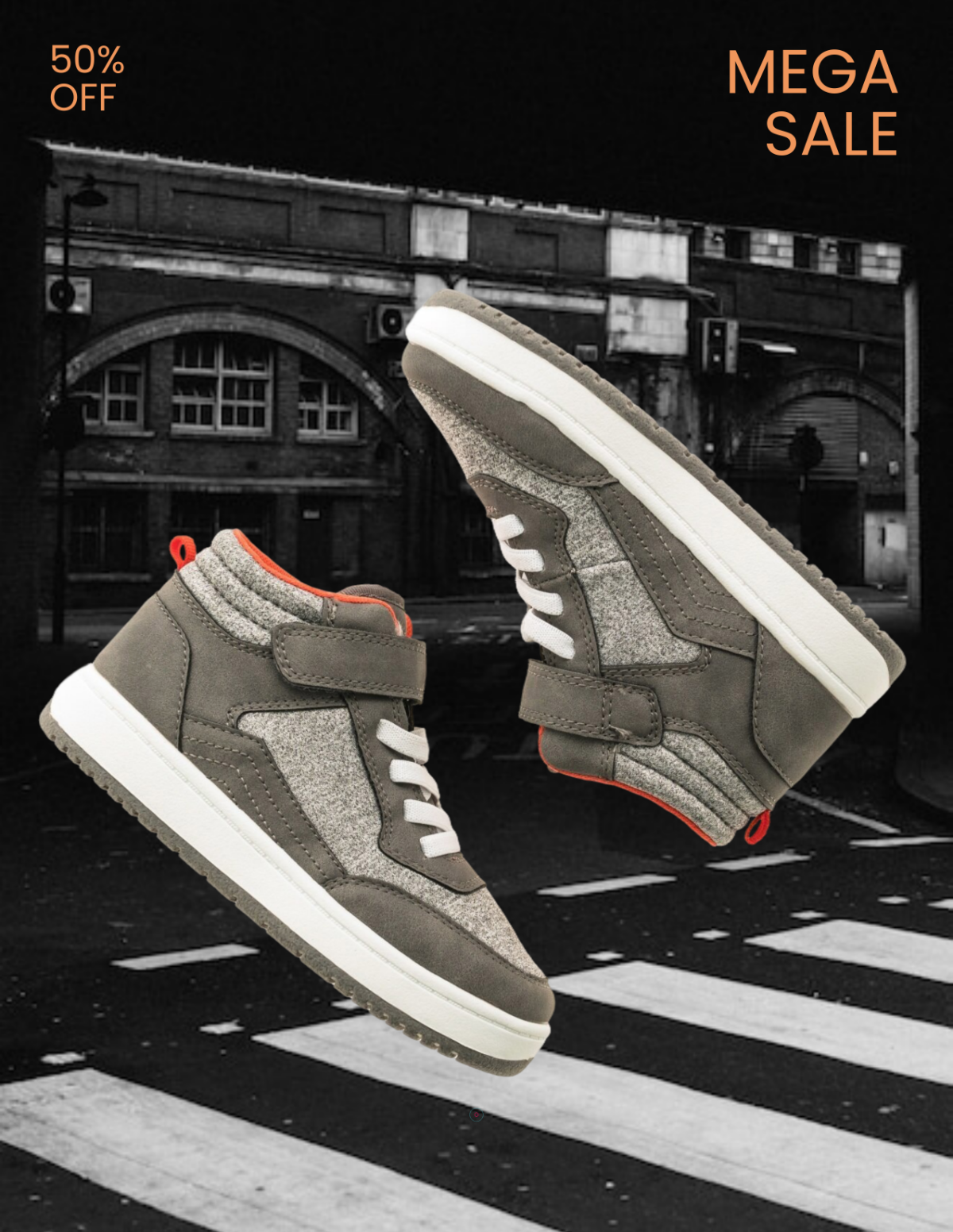 Free Street Style Shoe Photo Template