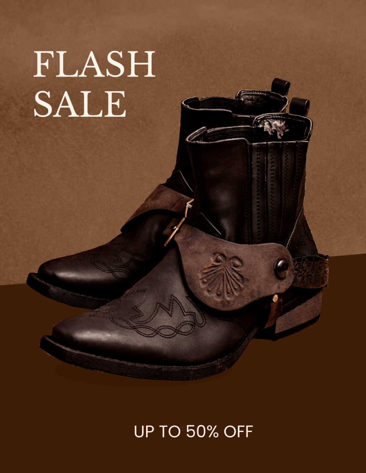 Free Vintage Shoe Photo Template