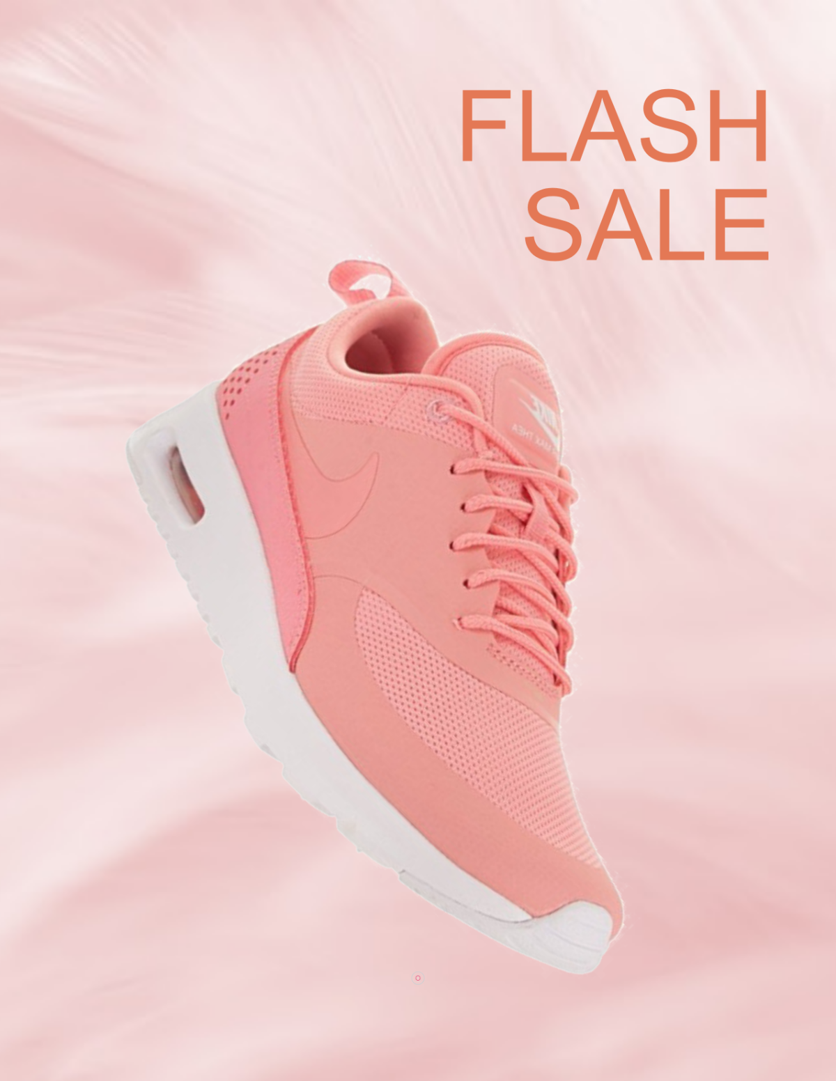 Free Pink Shoe Photo Template