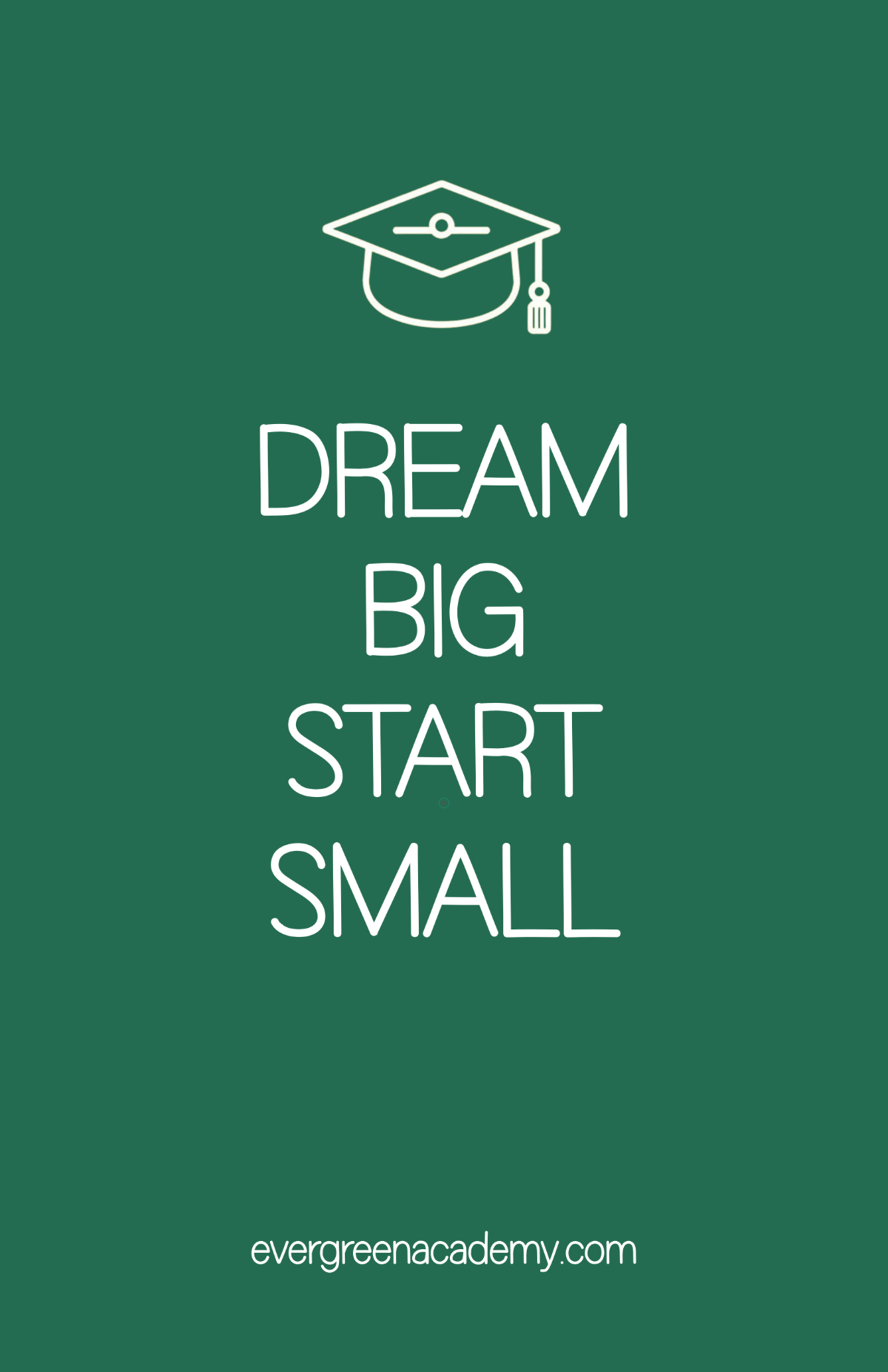 Free Chalkboard Graduation Poster Template