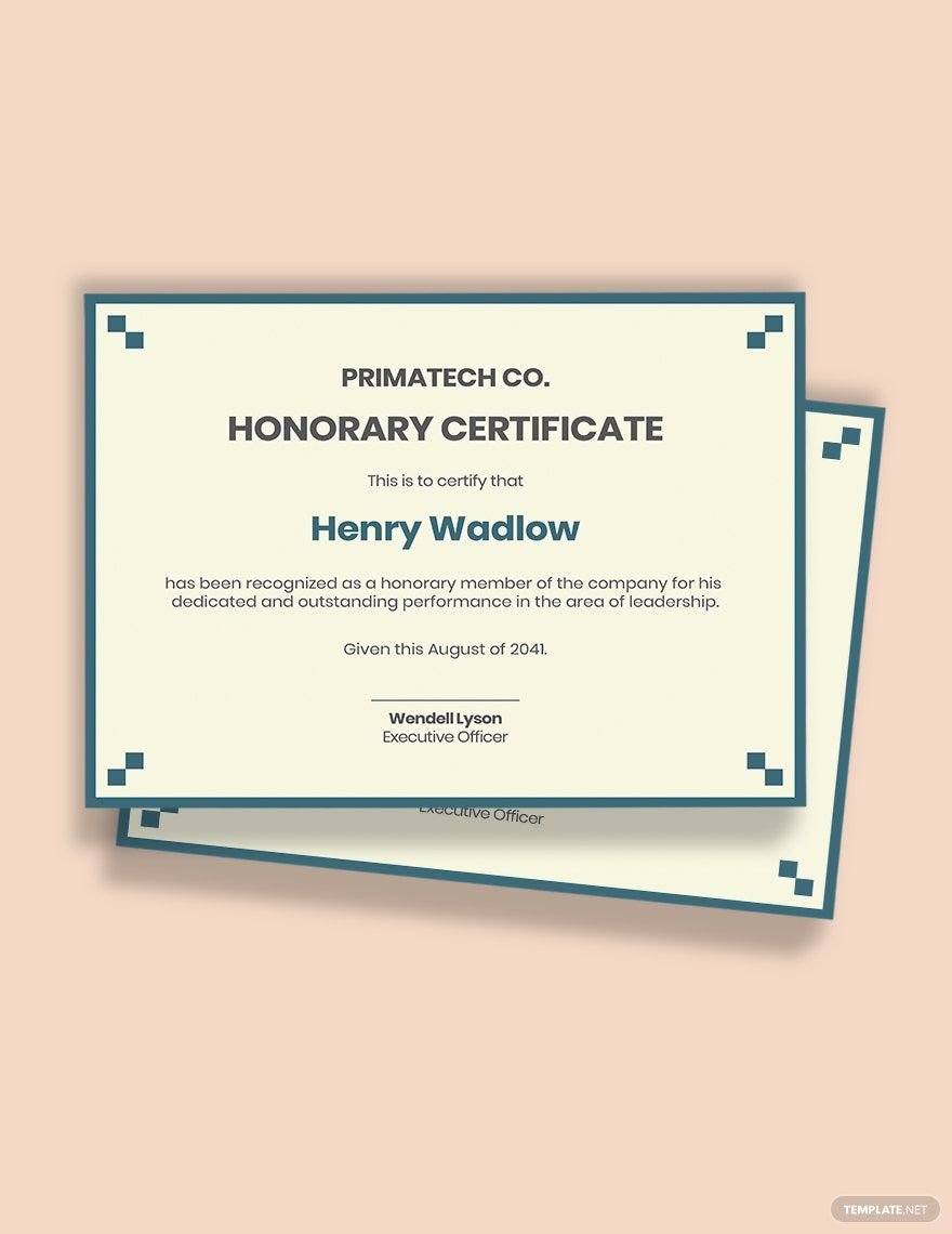 corporate-honorary-certificate-template