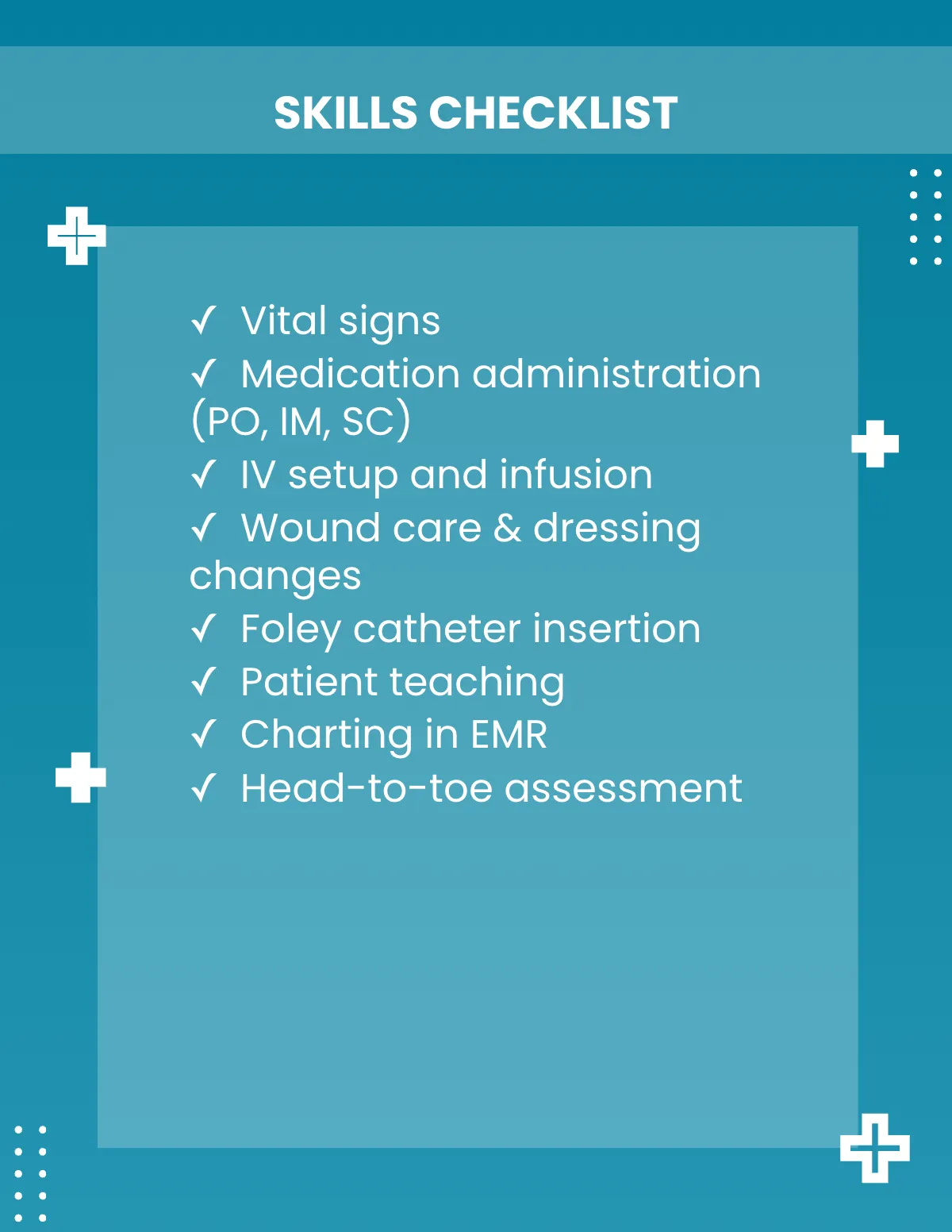 Free Student Nurse Portfolio Template to Edit Online