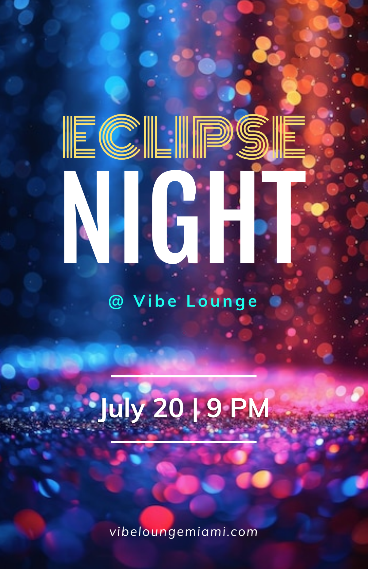 Free Club Event Poster Template