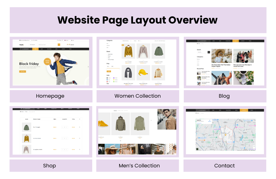 Free Fashion PHP Website Template