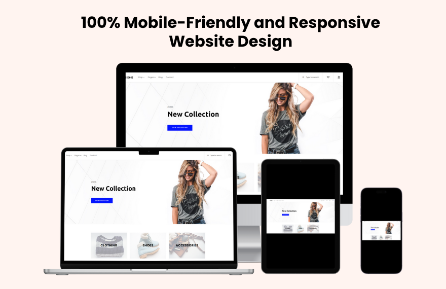 Free Shopping PHP Website Template