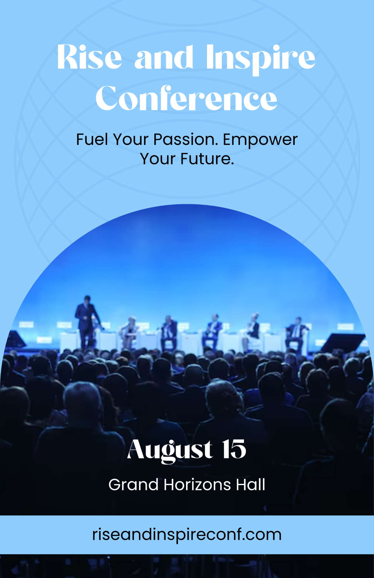 Free Motivational Conference Poster Template