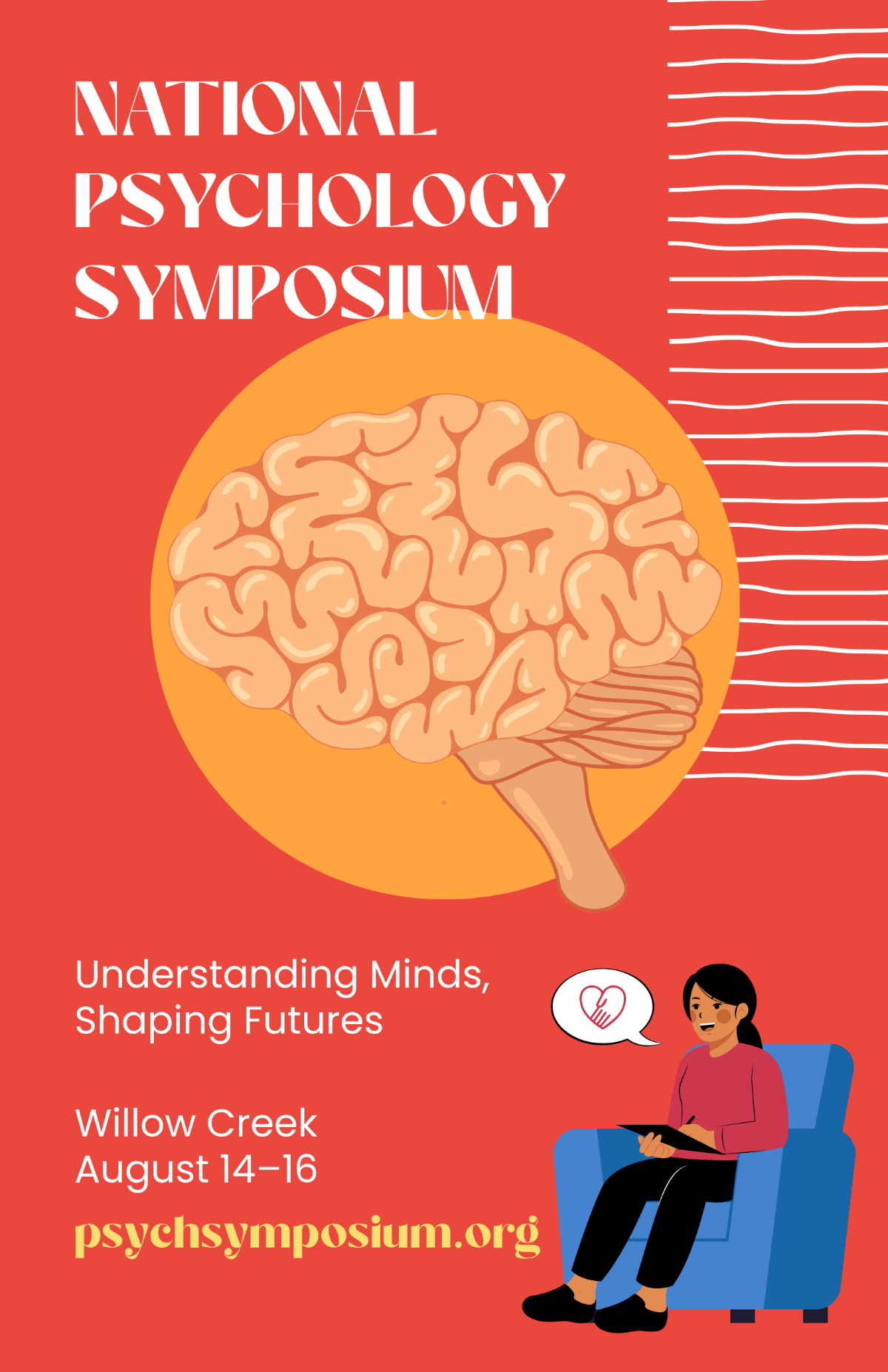 Free Psychology Conference Poster Template
