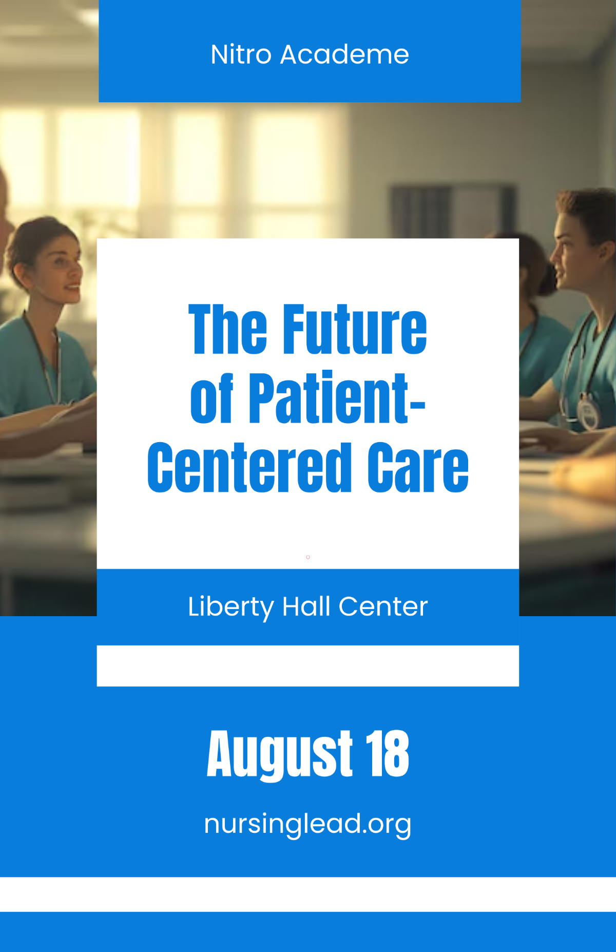 Free Nursing Conference Poster Template