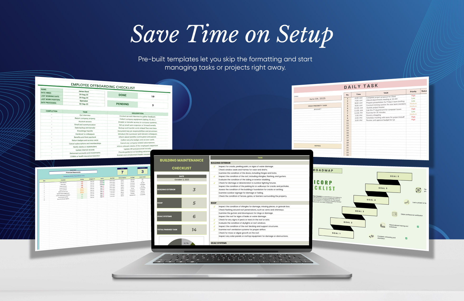 20+ Excel Checklists Vault Template Bundle