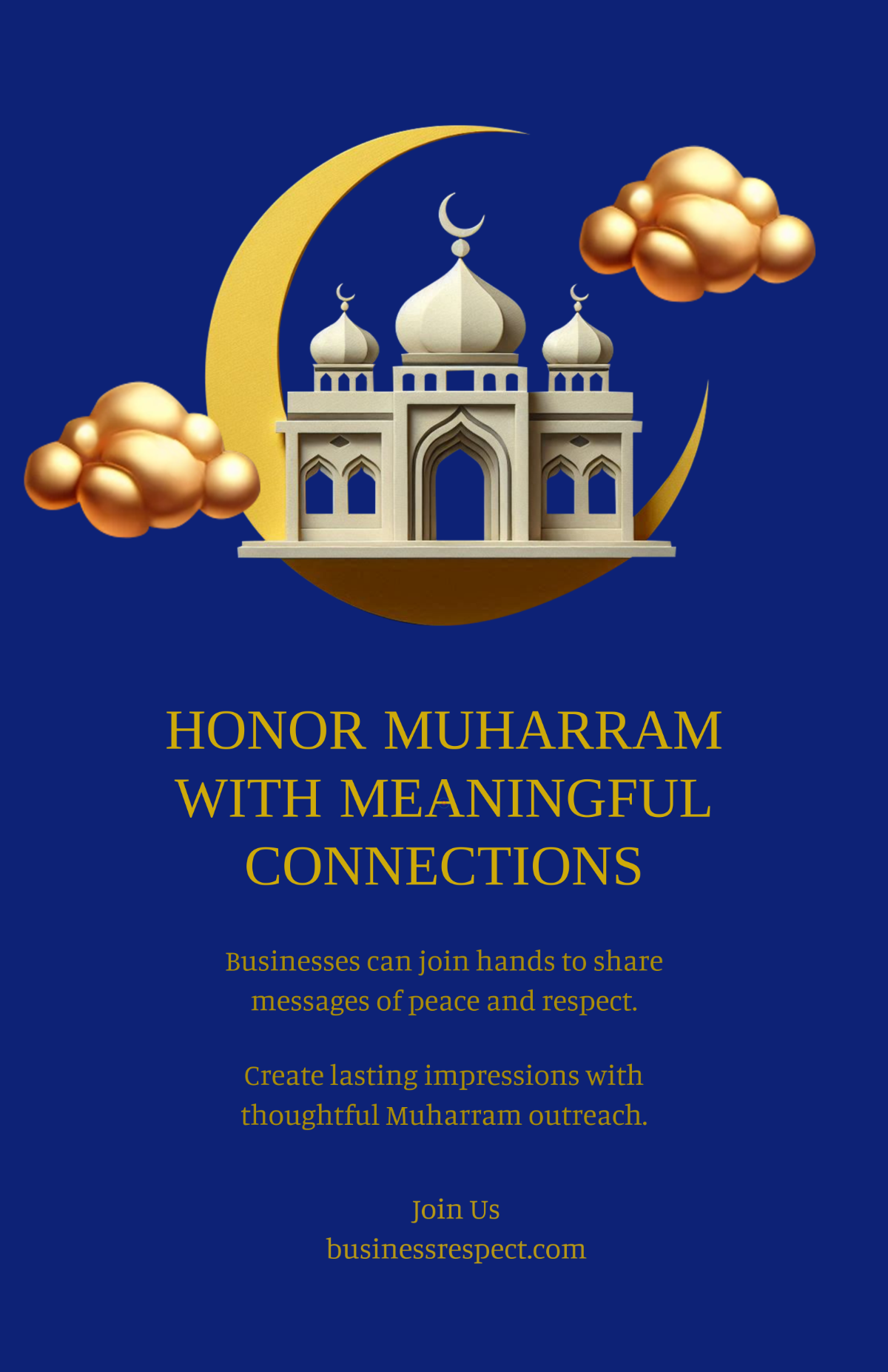 Free Professional Muharram Marketing Poster Template