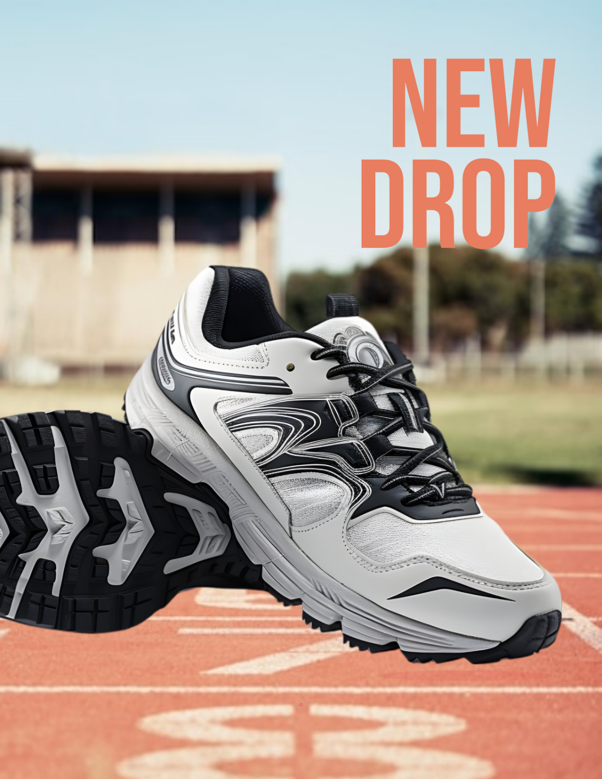 Free Running Shoe Photo Template
