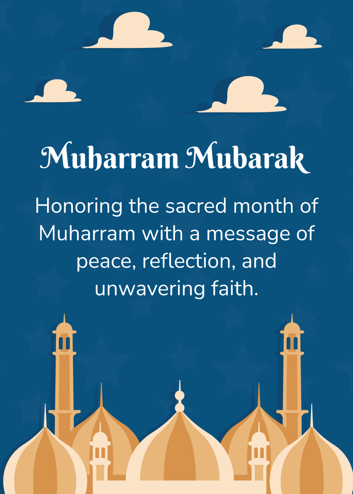 Free Muharram Message Template