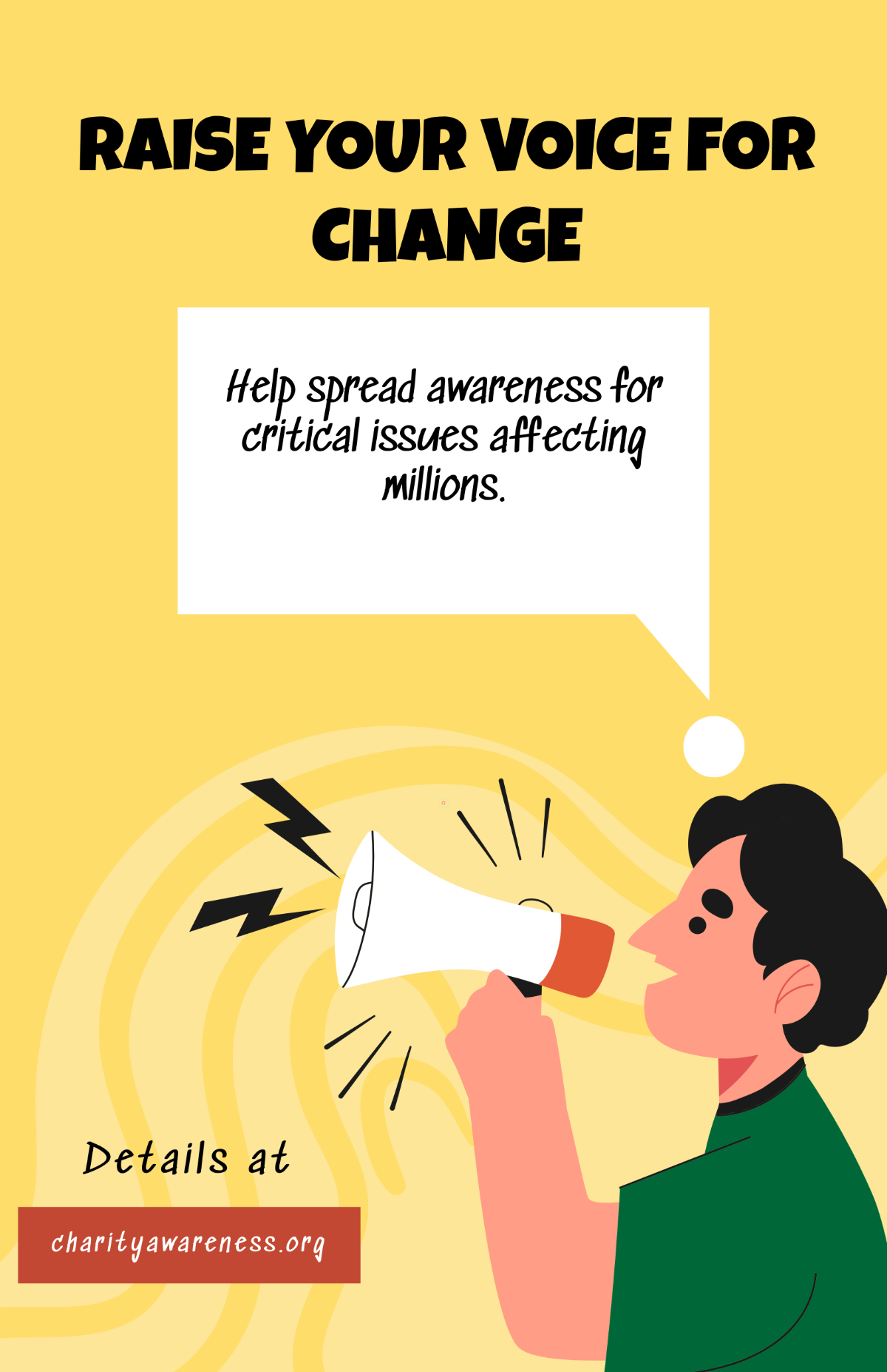 Free Charity Awareness Poster Template