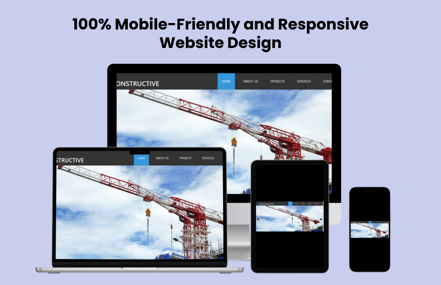 Free Construction PHP Website