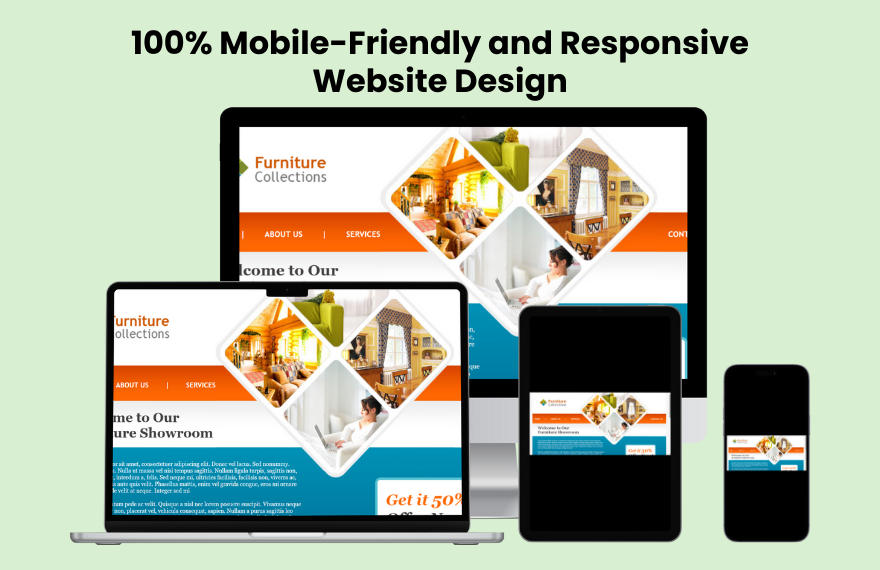 Free Furniture PHP Website Template