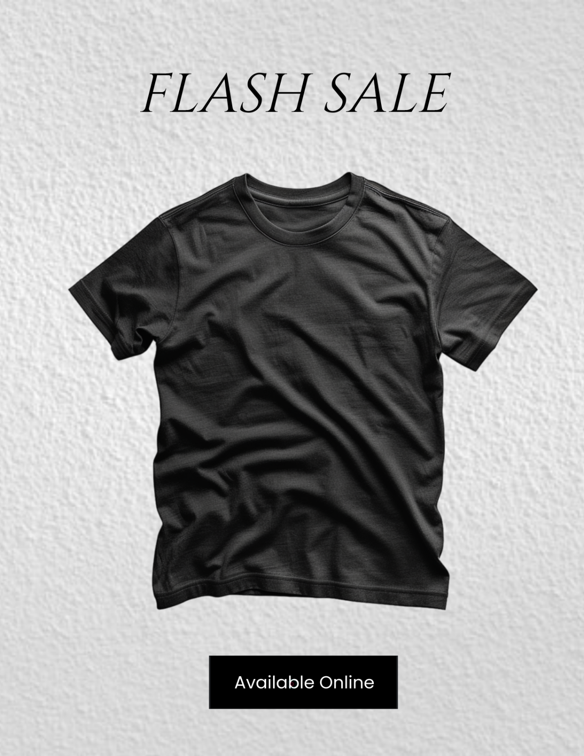 Free Creative T Shirt Flatlay Photo Template to Edit Online