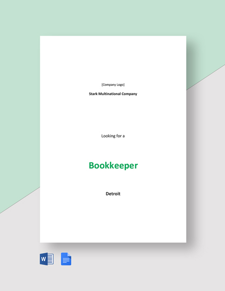 bookkeeper description