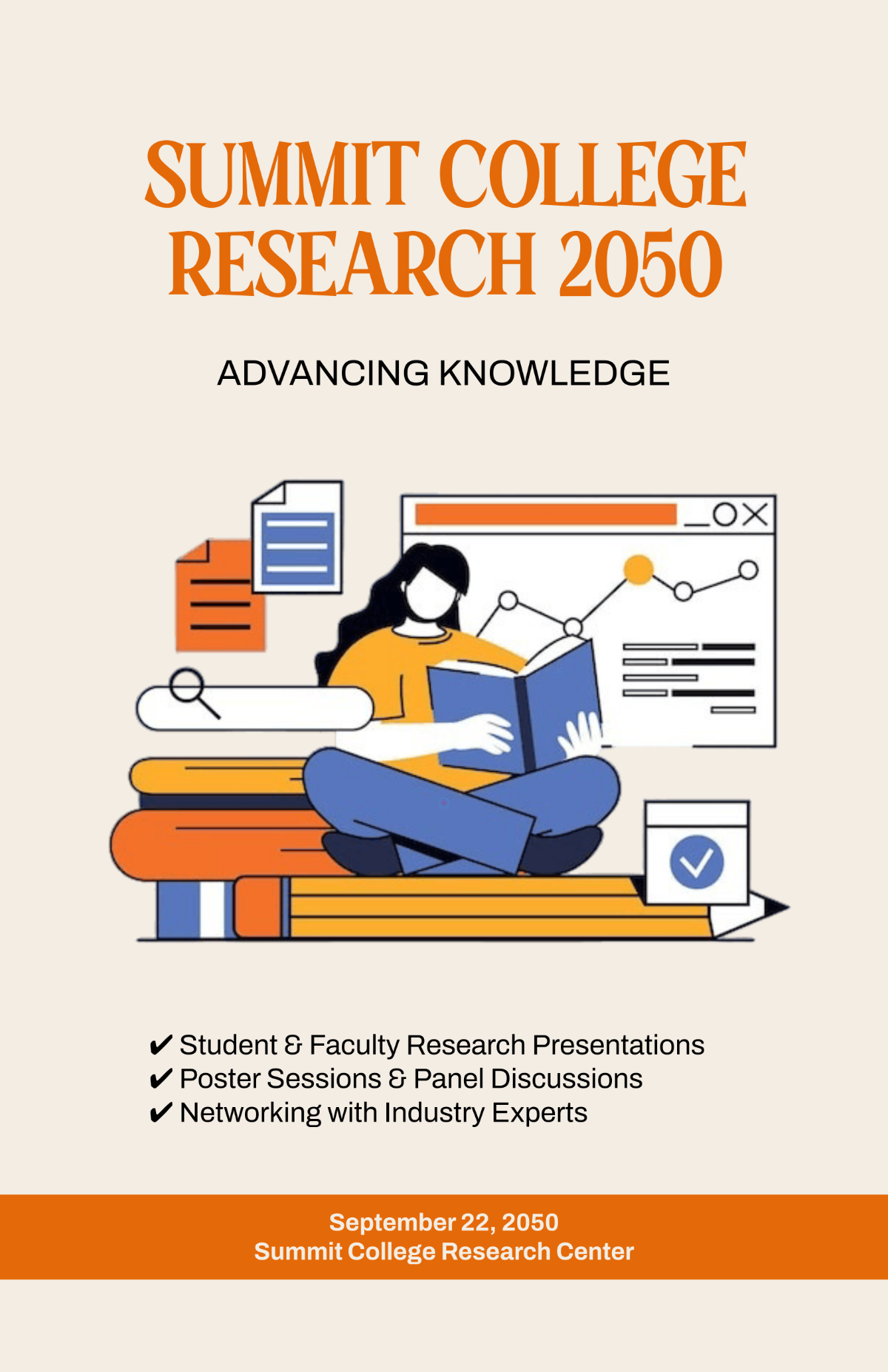 Free College Research Poster Template