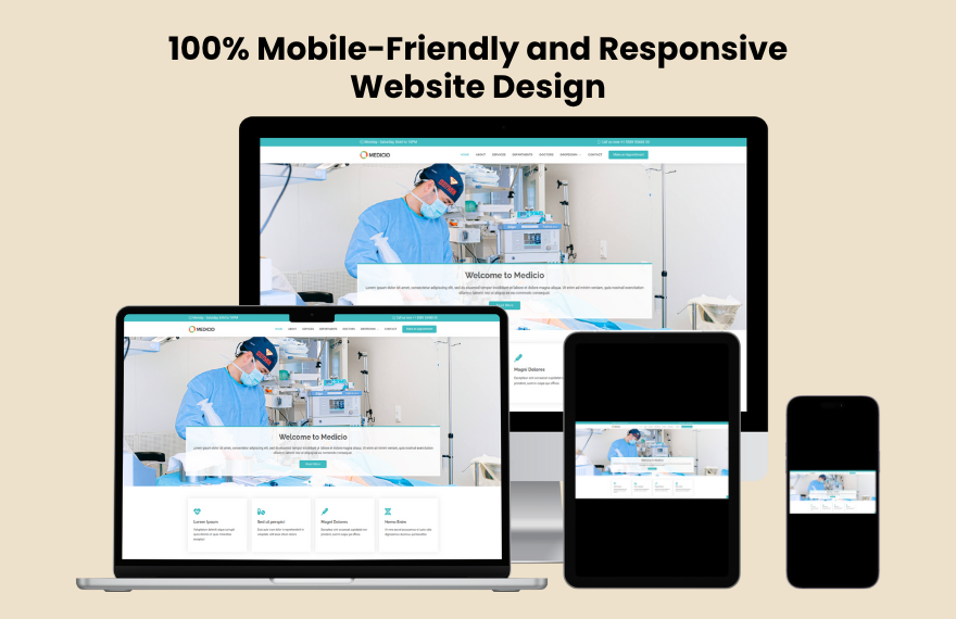 Free Medical PHP Website Template