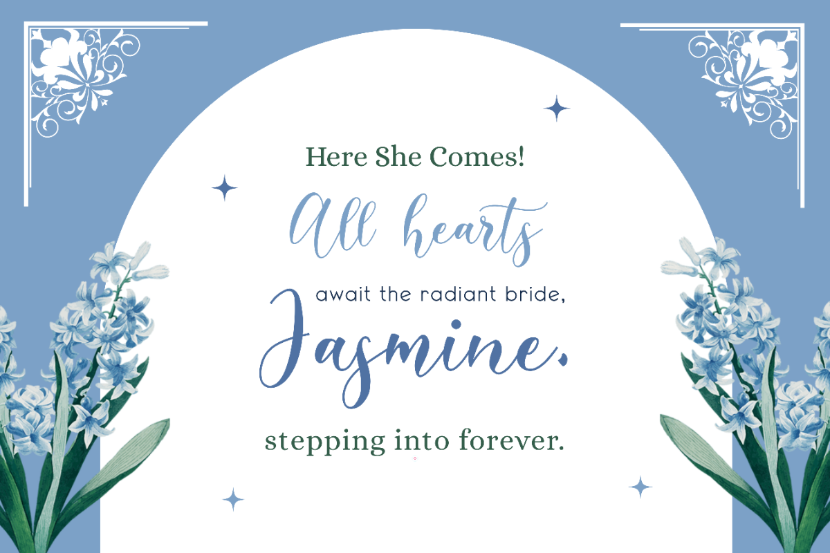 Free Wedding Sign for Bride Template