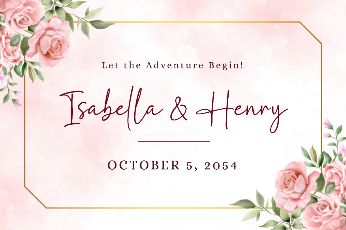 Free Pink Blush Wedding Sign Template