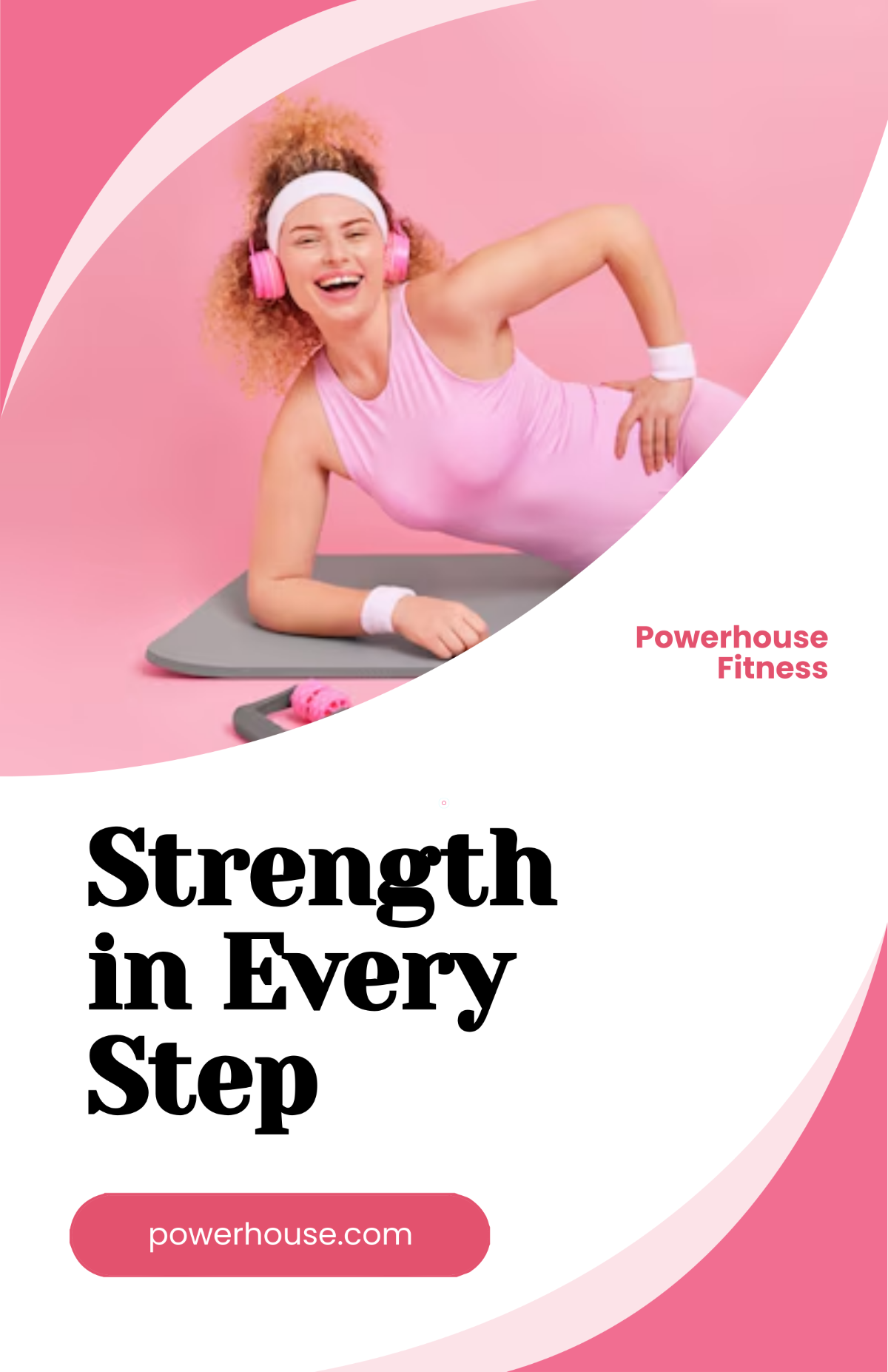 Free Home Fitness Poster Template