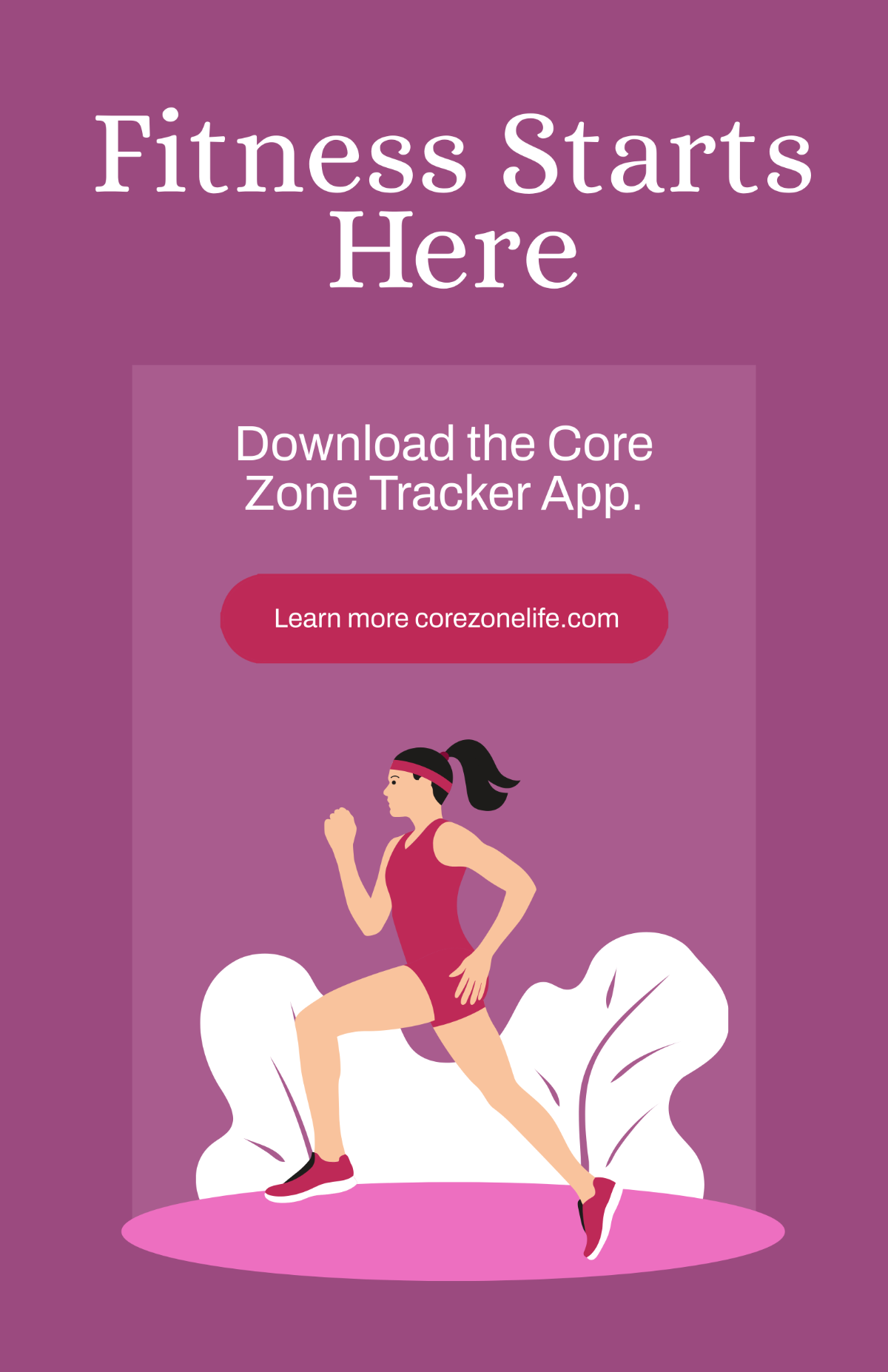 Free Fitness Tracker Poster Template