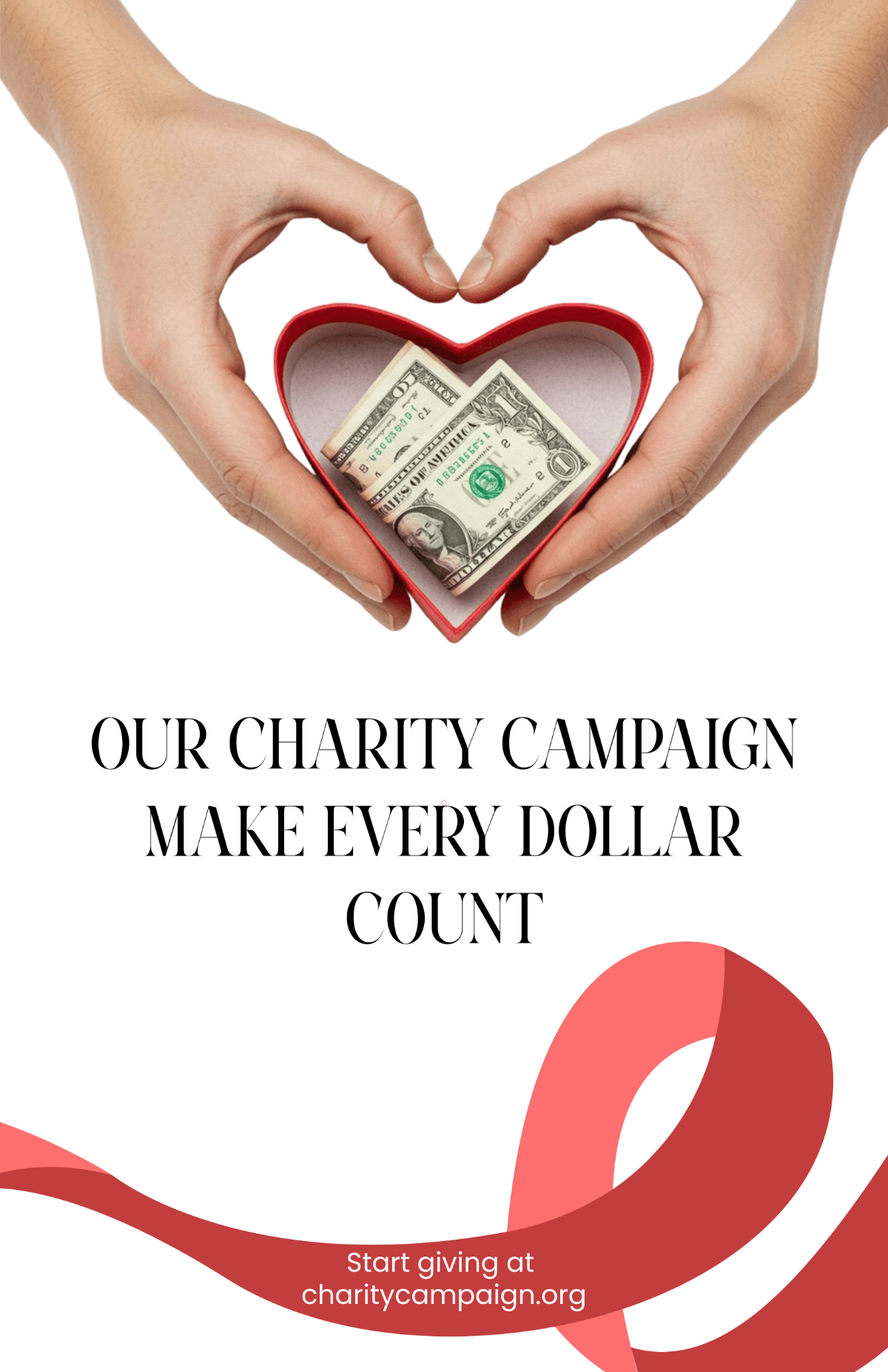 Free Charity Campaign Poster Template