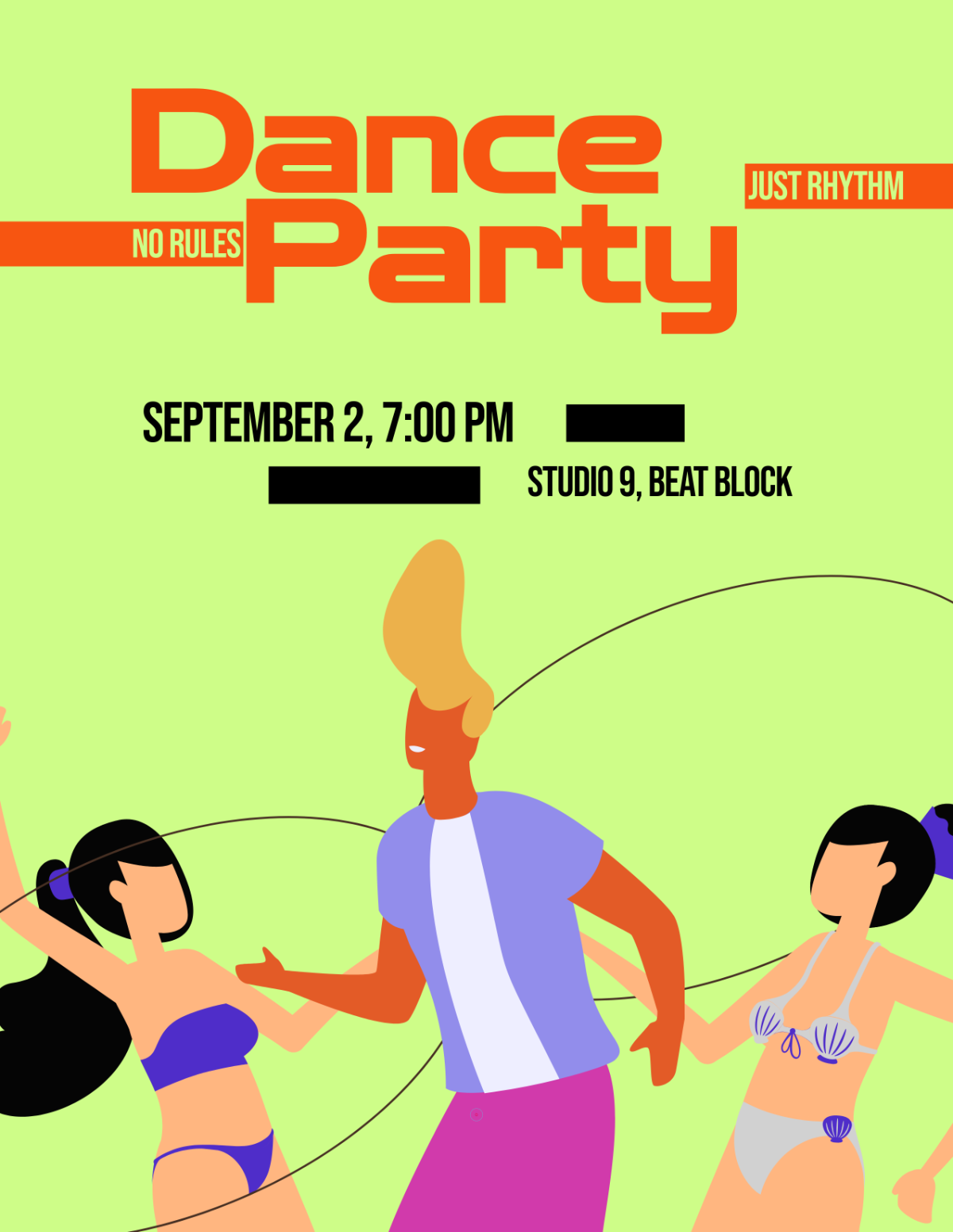 Simple Dance Party Template