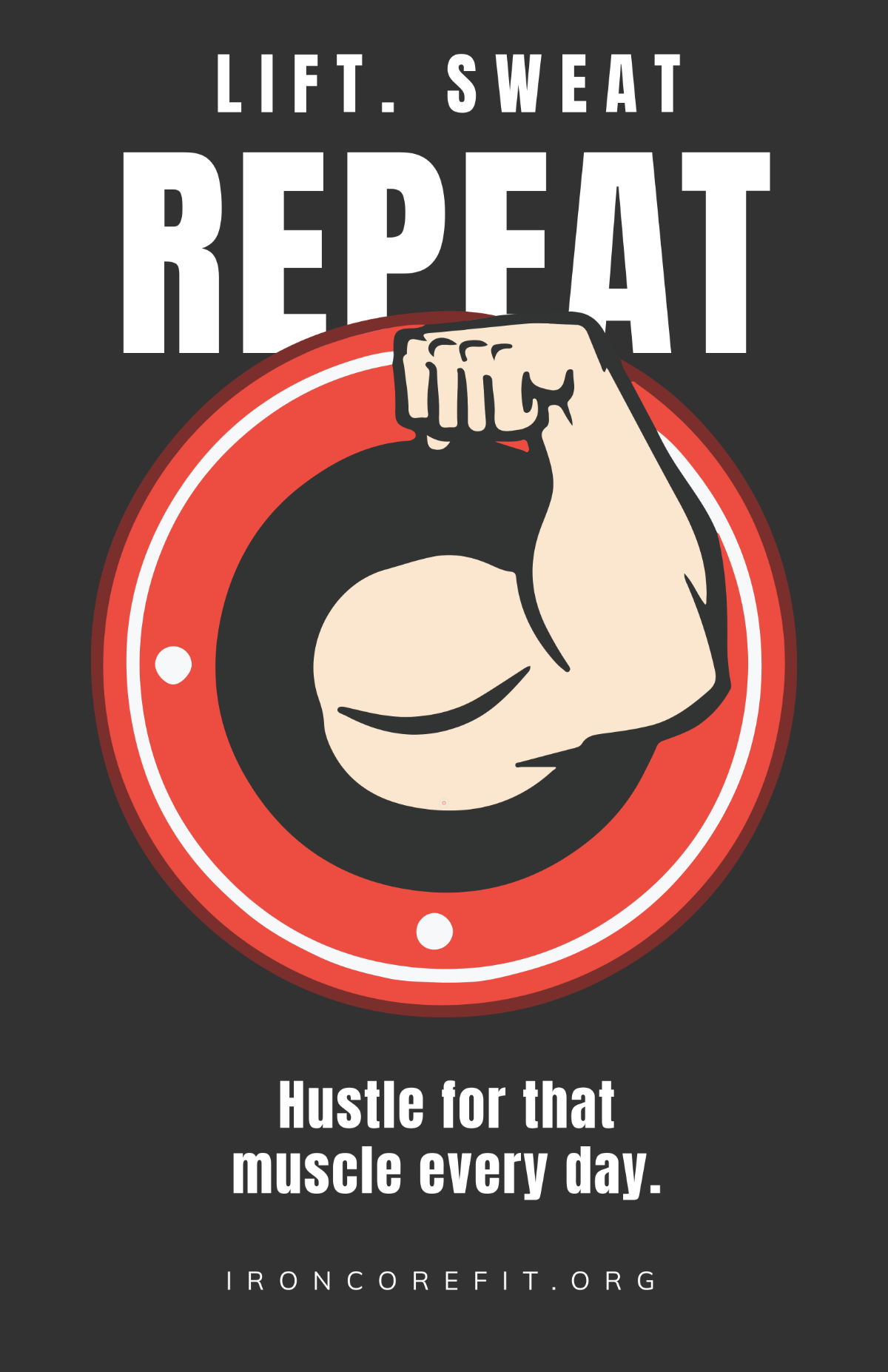 Free Fitness Gym Poster Template to Edit Online