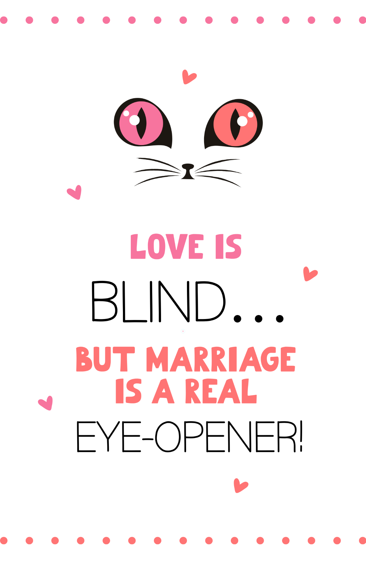 Free Funny Love Poster Template