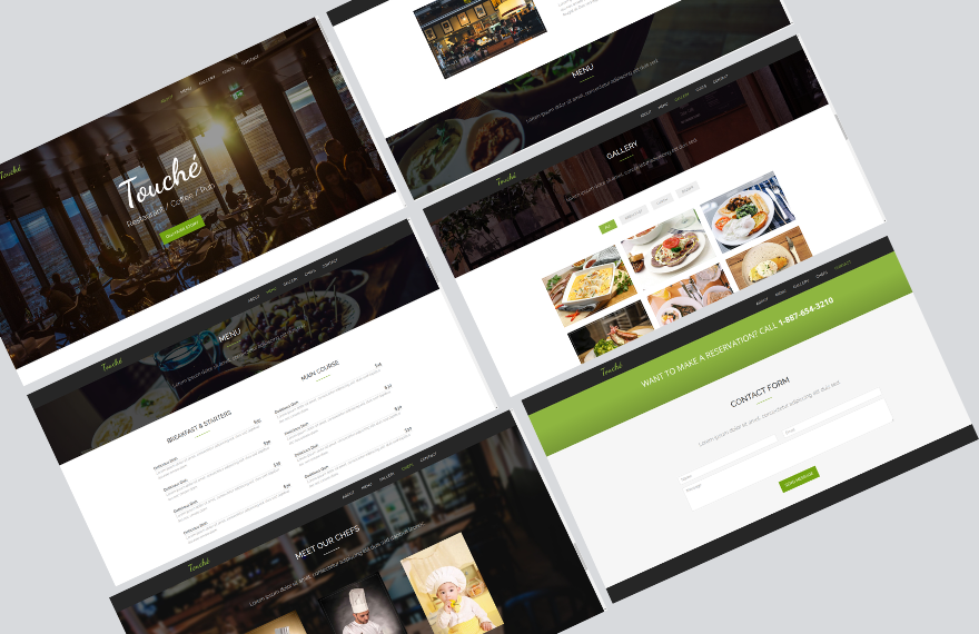 Free Parallax PHP Website Template