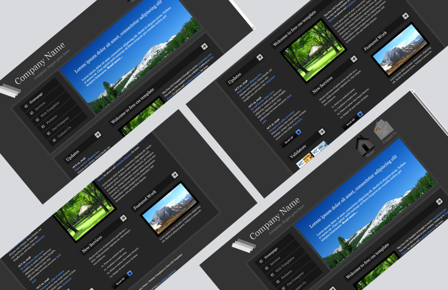 Free Company PHP Website