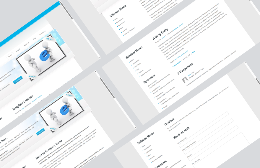 Free PHP Website Layout