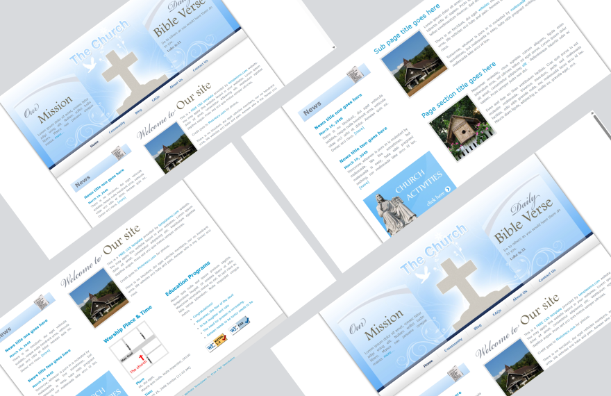 Free Church PHP Website