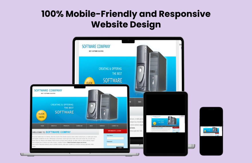 Free IT Company PHP Website