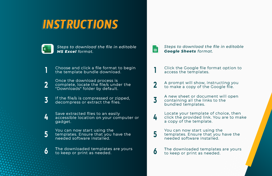 All-in-One Checklists Template Bundle