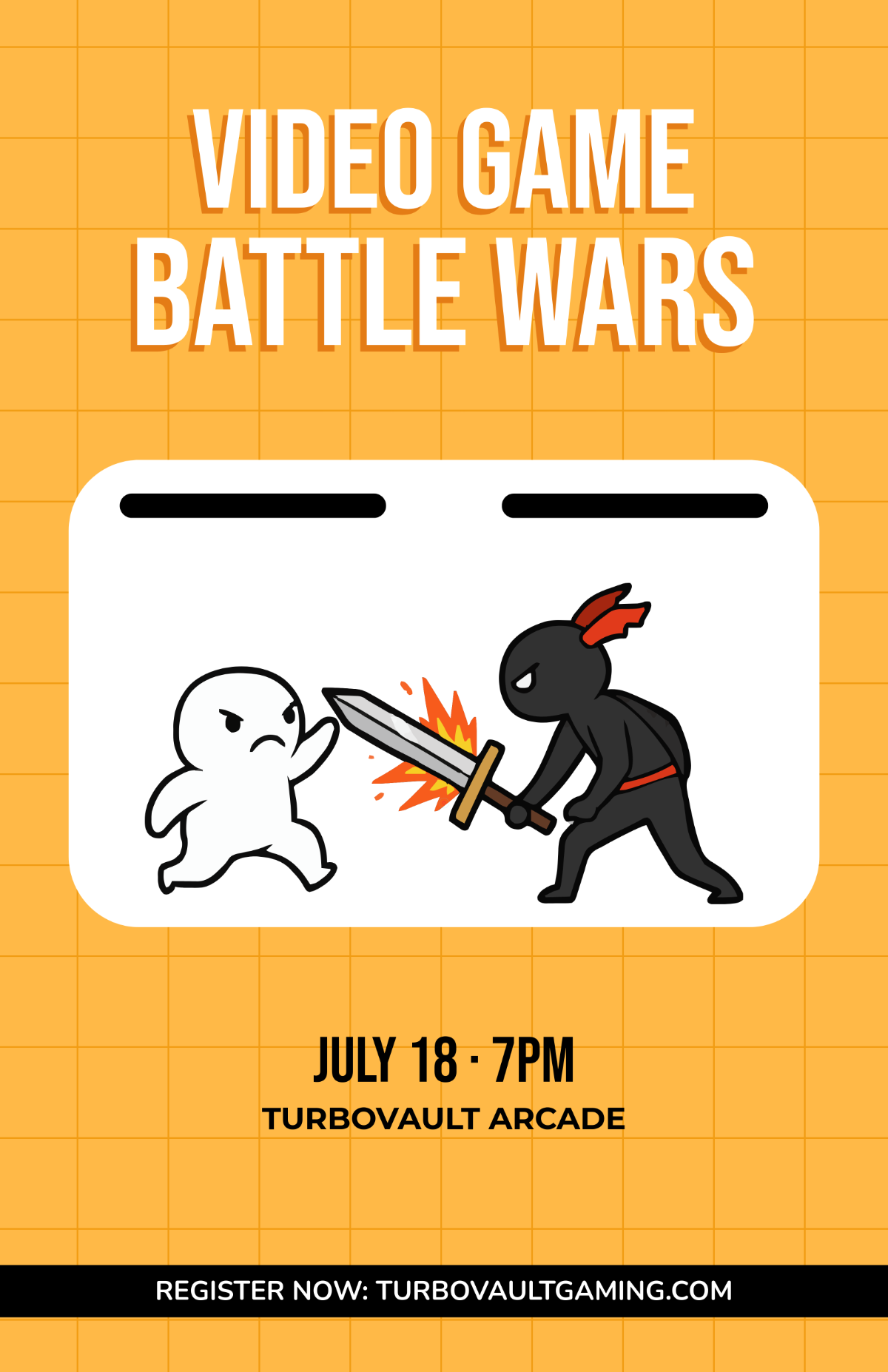 Free Video Gaming Poster Template