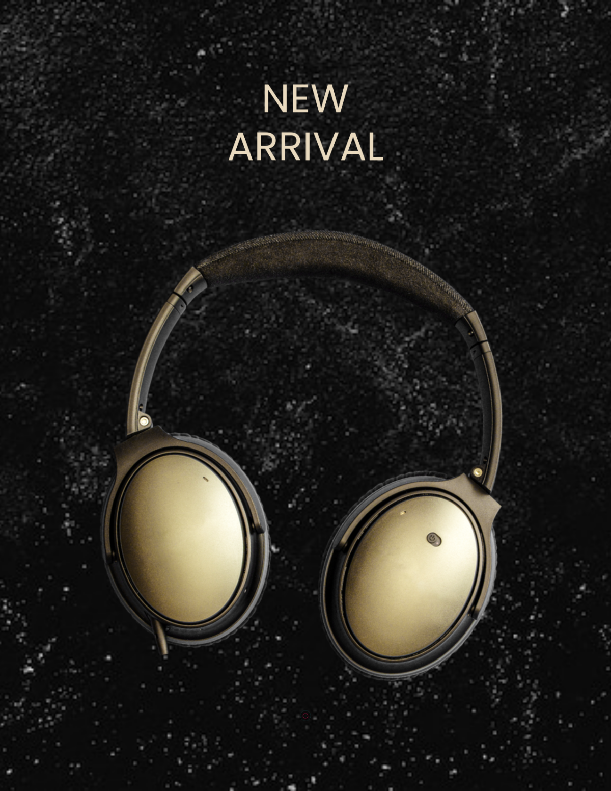 Free Headphones Flatlay Photo Template to Edit Online