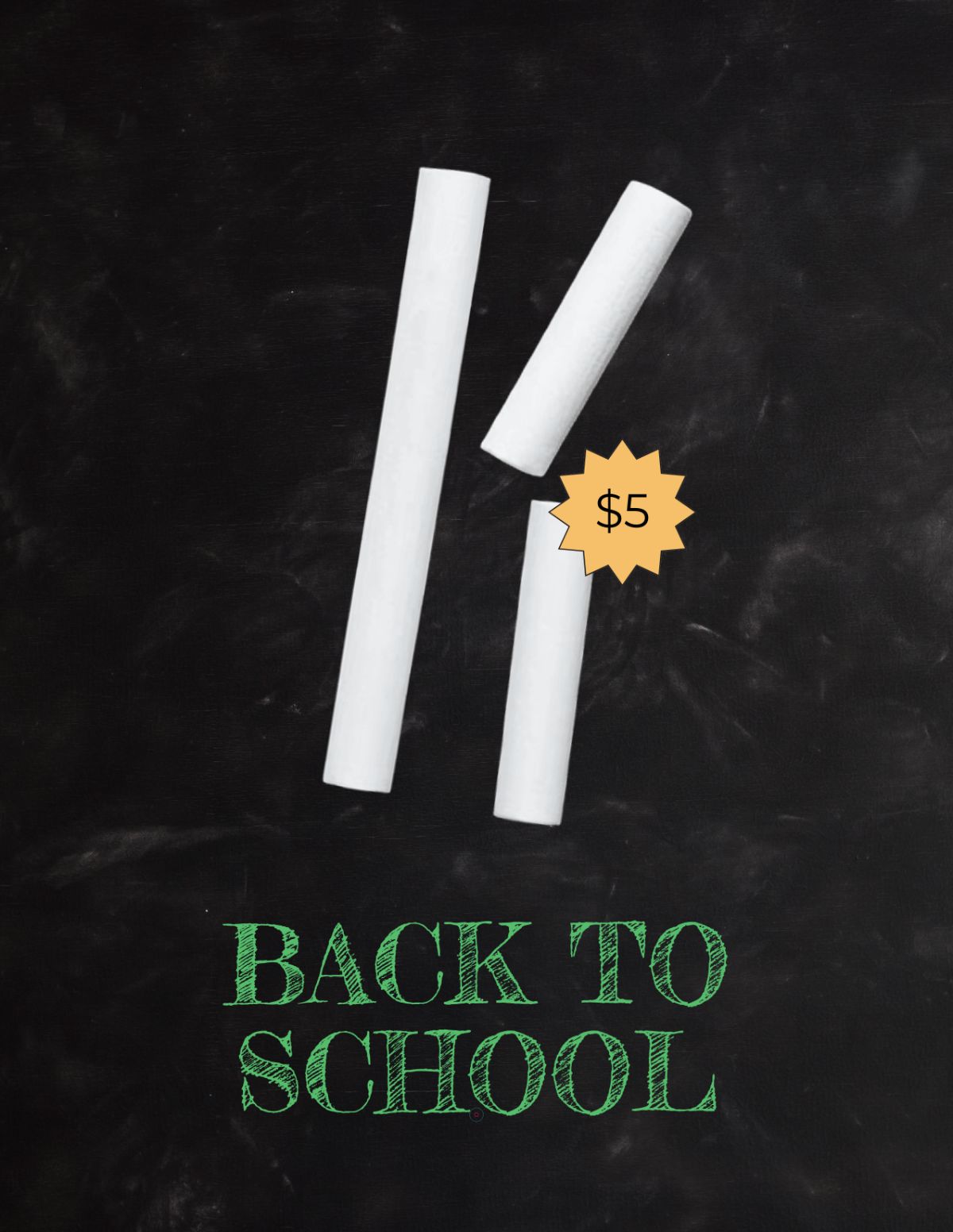 Free Blackboard Flatlay Photo Template to Edit Online