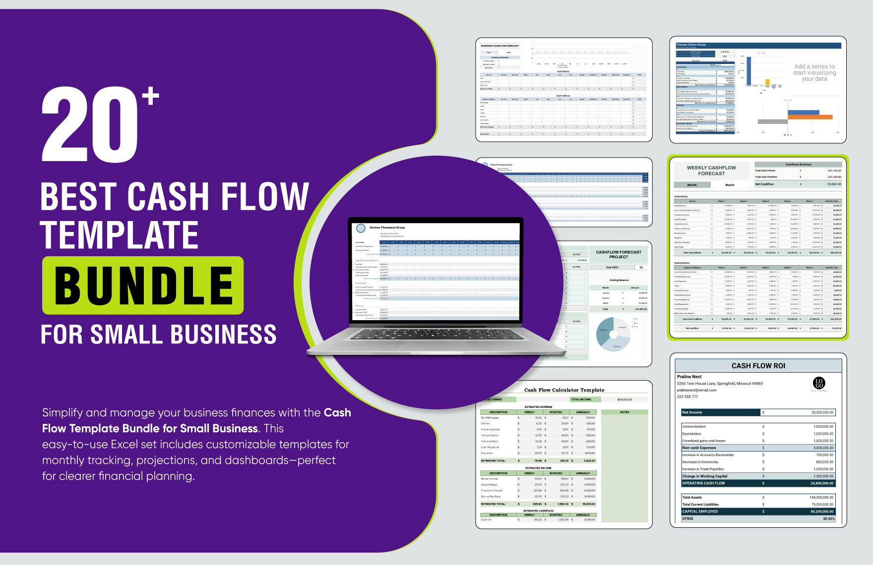 20+ Best Cash Flow Template Bundle for Small Business