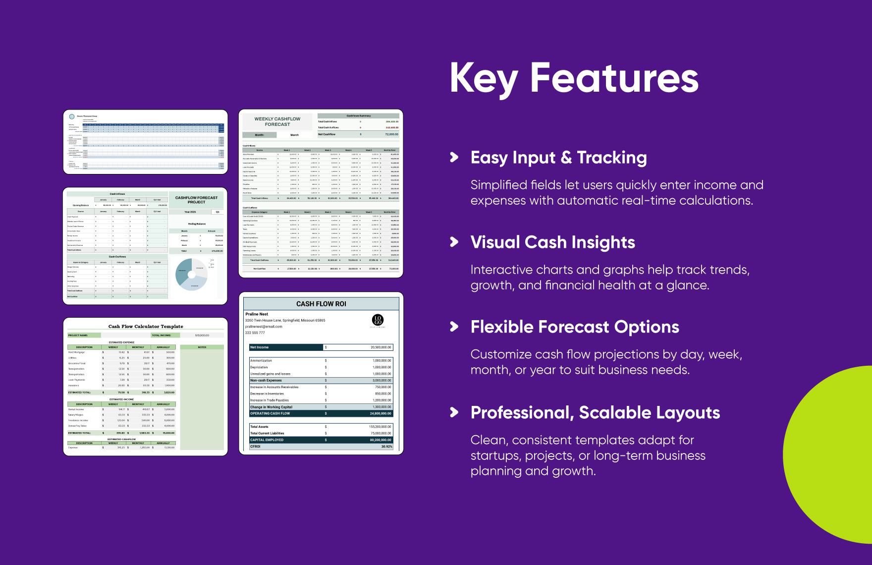 20+ Best Cash Flow Template Bundle for Small Business