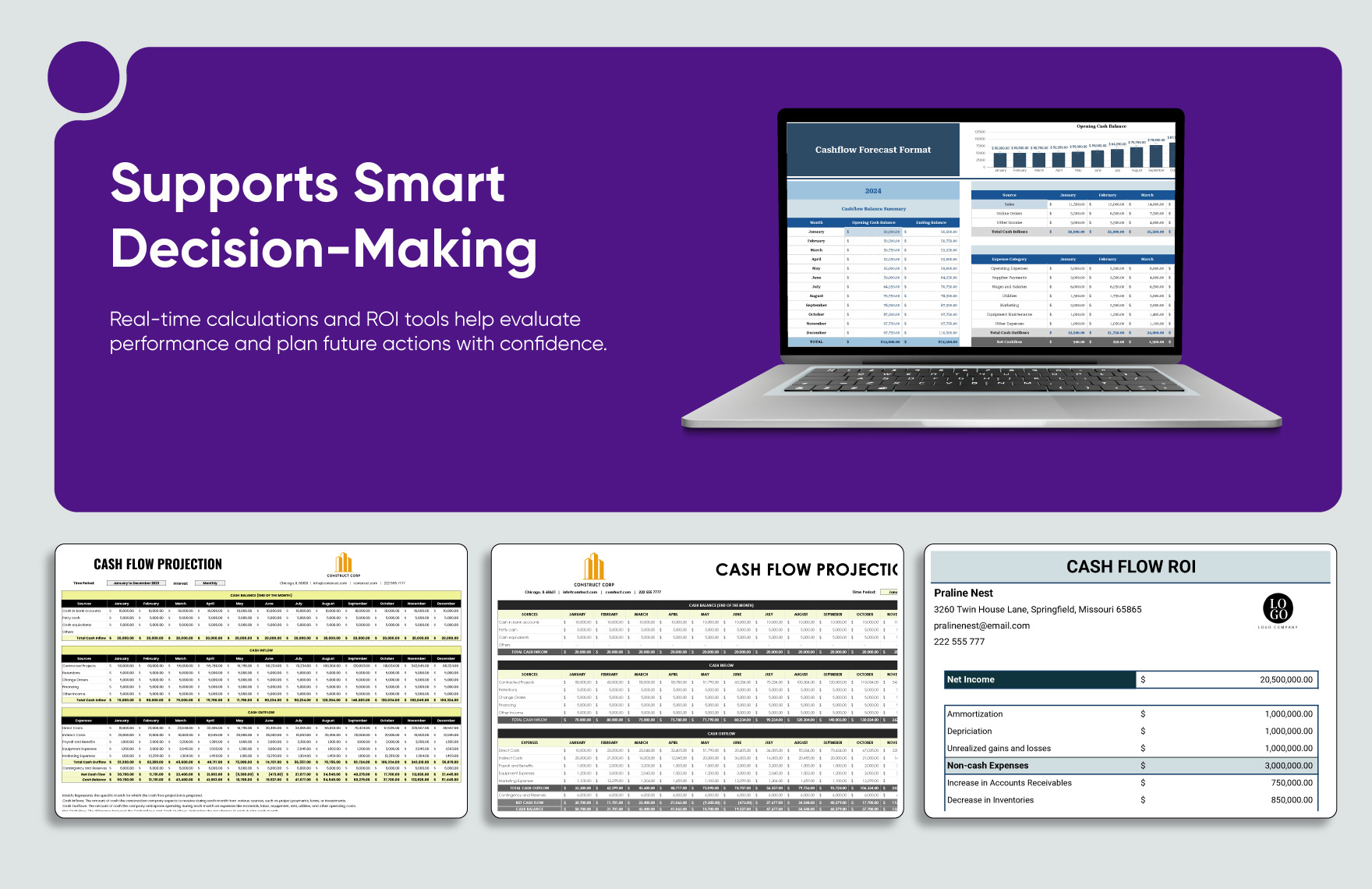 20+ Best Cash Flow Template Bundle for Small Business
