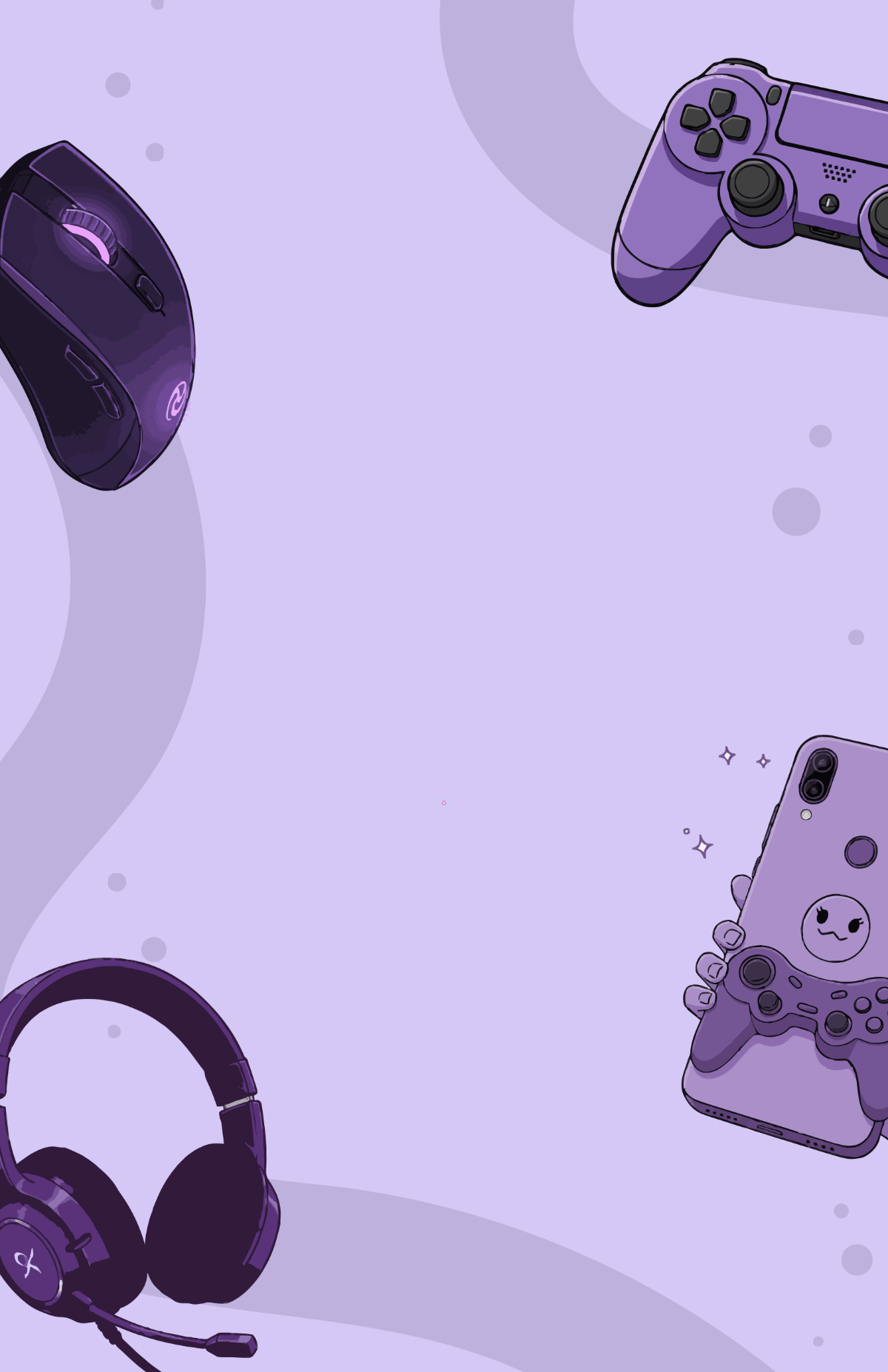Minimalist Background Gaming Poster Template to Download