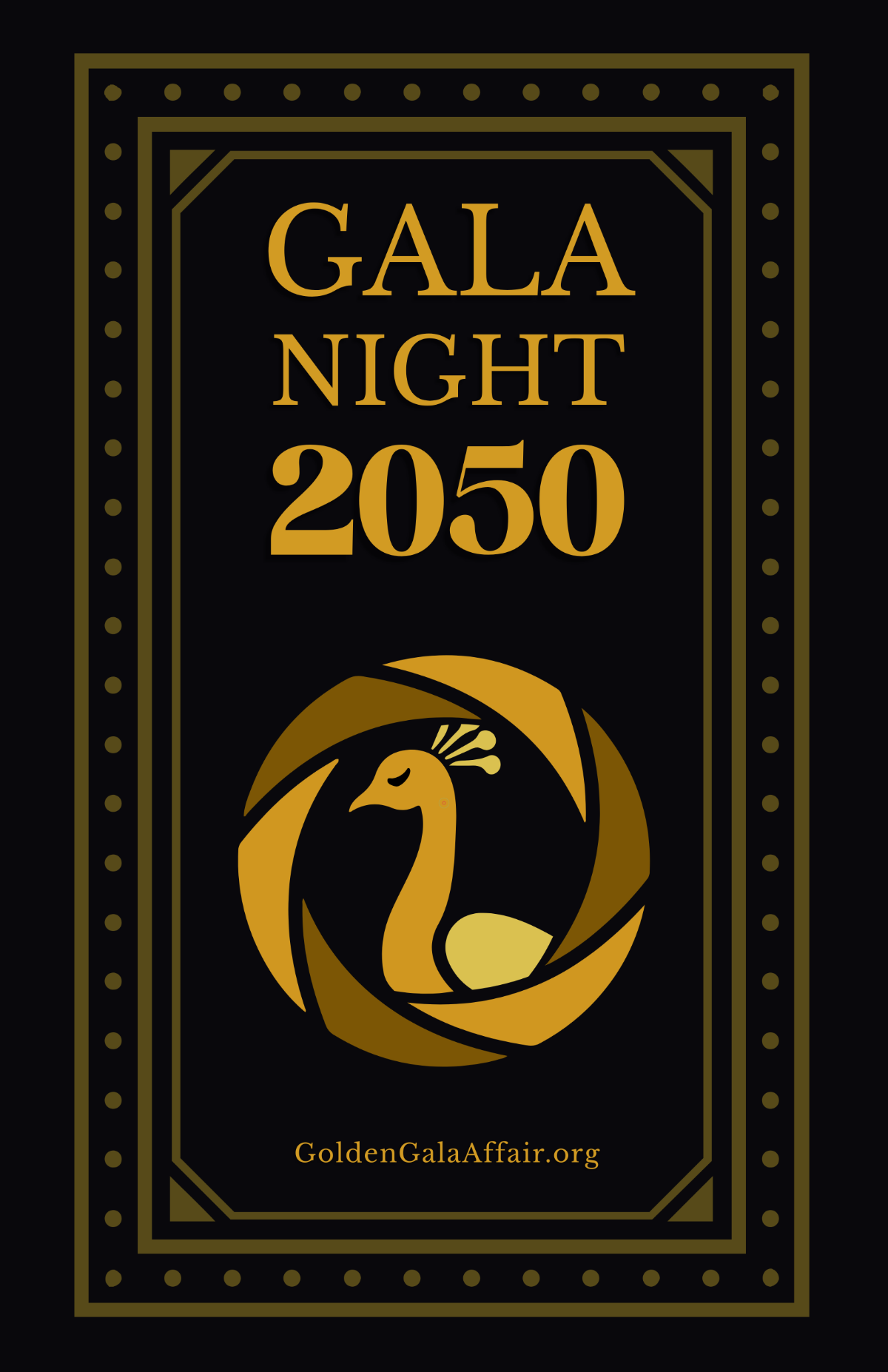 Free Electronic Gala Night Party Poster to Edit Online