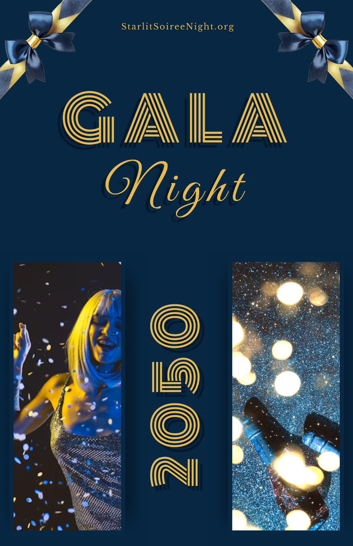 Free Gala DJ Night Poster to Edit Online