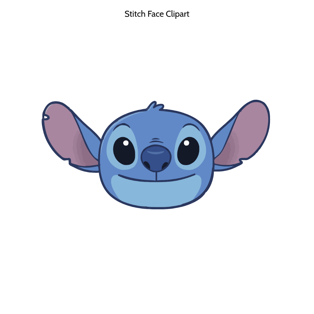 Free Stitch Face Clipart to Edit Online