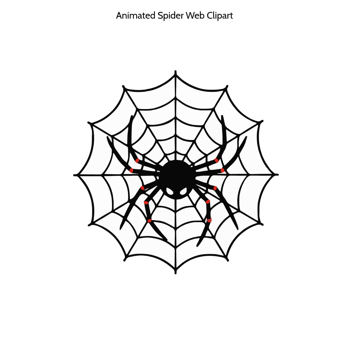 Animated Spider Web Clipart