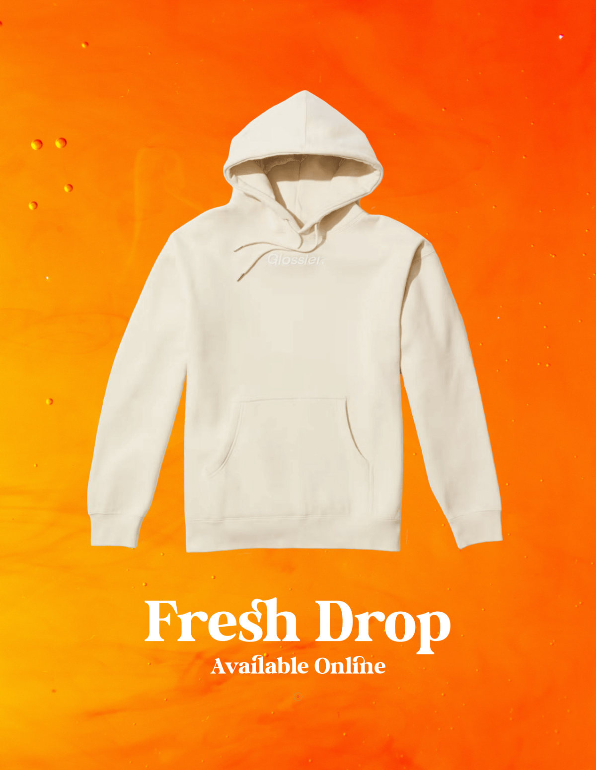 Free Orange Flatlay Photo Template to Edit Online