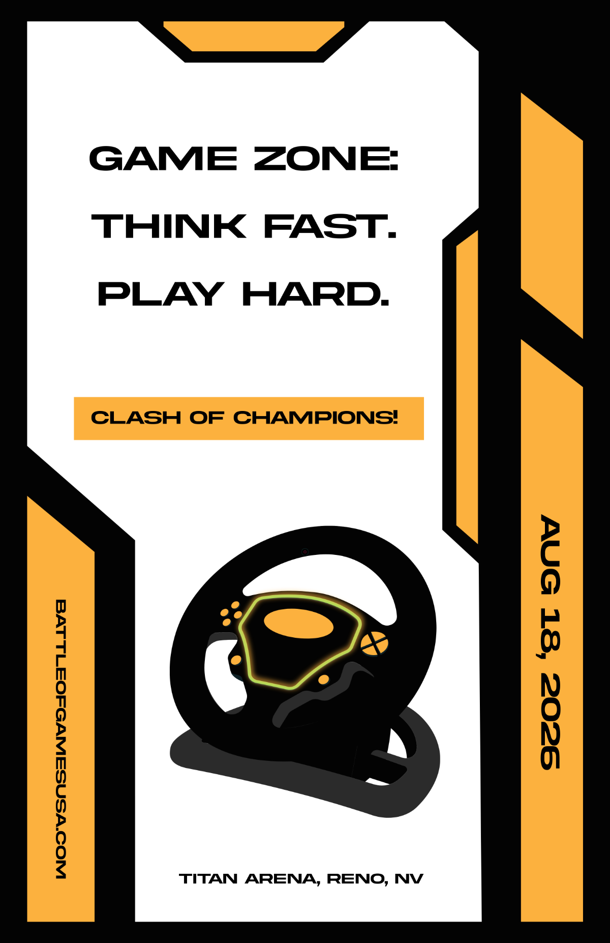 Free Art of Gaming Poster Template to Edit Online